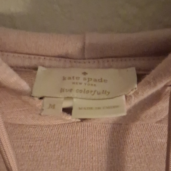 Kate Spade Blush Ruffle Hoodie - Picture 5 of 9